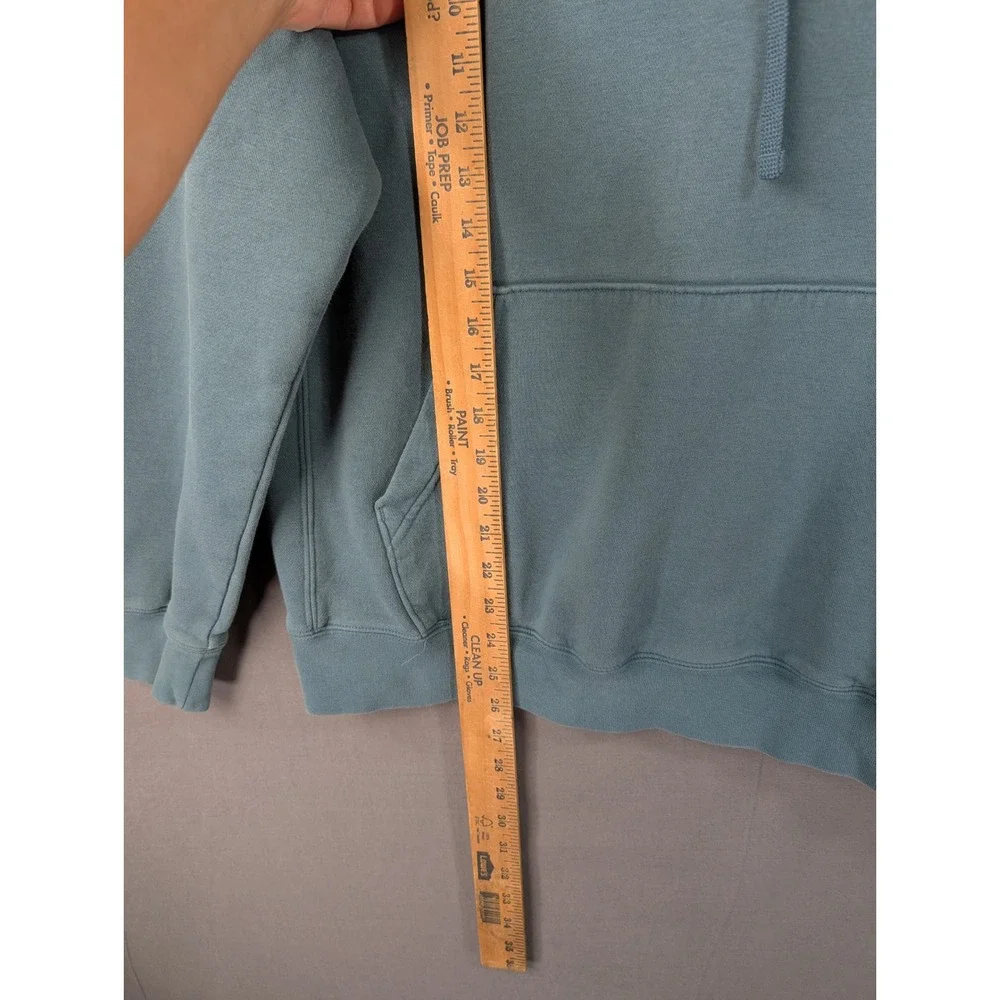 Nike Sportswear Club Fleece Hoodie Blue Gray Mens Medium